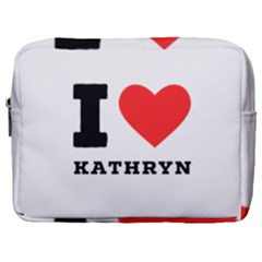 I Love Kathryn Make Up Pouch (large) by ilovewhateva