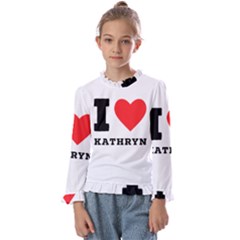 I love kathryn Kids  Frill Detail Tee