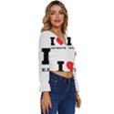 I love kathryn Long Sleeve V-Neck Top View3