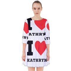 I Love Kathryn Smock Dress by ilovewhateva