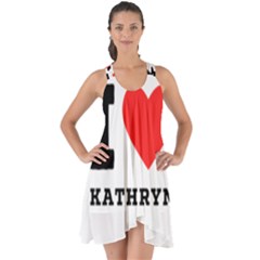 I Love Kathryn Show Some Back Chiffon Dress by ilovewhateva