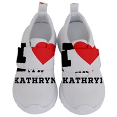 I Love Kathryn Kids  Velcro No Lace Shoes by ilovewhateva