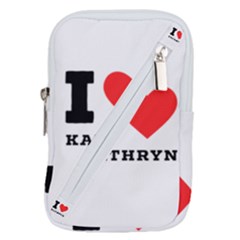 I Love Kathryn Belt Pouch Bag (large) by ilovewhateva