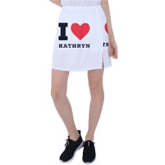 I Love Kathryn Tennis Skirt by ilovewhateva