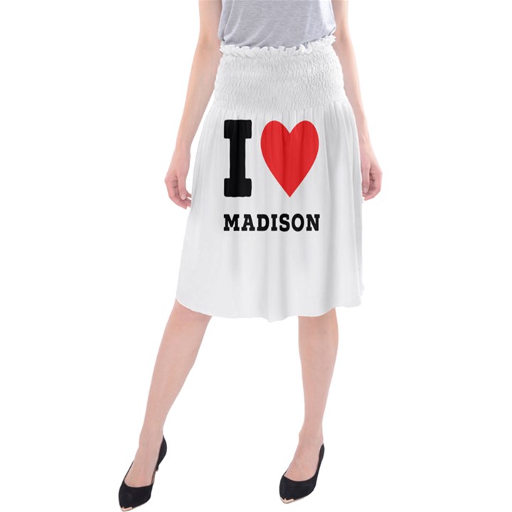 I love Madison  Midi Beach Skirt