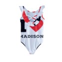 I love Madison  Kids  Frill Swimsuit View2