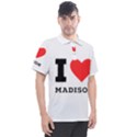 I love Madison  Men s Polo Tee View1