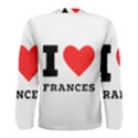 I love Frances  Men s Long Sleeve Tee View2