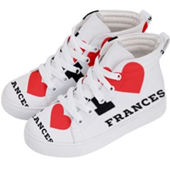 I Love Frances  Kids  Hi-top Skate Sneakers by ilovewhateva