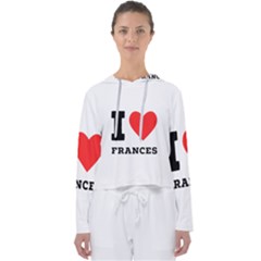 I Love Frances  Women s Slouchy Sweat by ilovewhateva