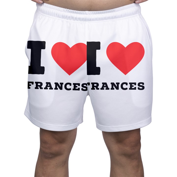 I love Frances  Men s Shorts