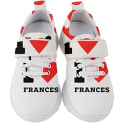 I Love Frances  Kids  Velcro Strap Shoes by ilovewhateva