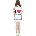 I love Frances  Kids  Tee And Sports Shorts Set View2