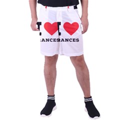 I Love Frances  Men s Pocket Shorts by ilovewhateva