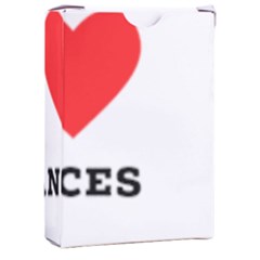 I Love Frances  Playing Cards Single Design (rectangle) With Custom Box