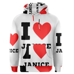 I Love Janice Men s Core Hoodie