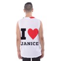 I love janice Men s Basketball Tank Top View2