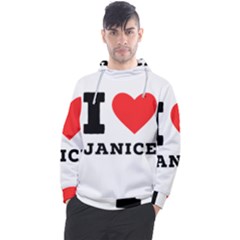 I Love Janice Men s Pullover Hoodie