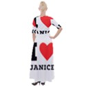 I love janice Half Sleeves Maxi Dress View2