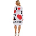 I love janice Long Sleeve Dress With Pocket View4