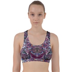 Blend Iv Back Weave Sports Bra by kaleidomarblingart