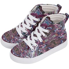 Blend Iv Kids  Hi-top Skate Sneakers by kaleidomarblingart