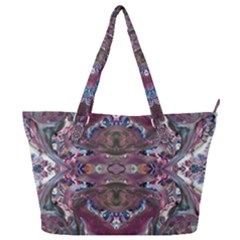 Blend Iv Full Print Shoulder Bag by kaleidomarblingart