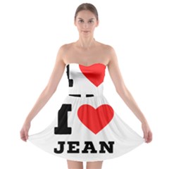 I Love Jean Strapless Bra Top Dress by ilovewhateva