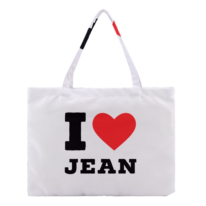 I love jean Medium Tote Bag