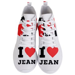 I Love Jean Men s Lightweight High Top Sneakers by ilovewhateva