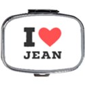 I love jean Mini Square Pill Box View1