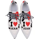 I love jean Pointed Oxford Shoes View1