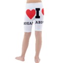 I love Abigail  Kids  Mid Length Swim Shorts View2