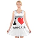 I love Abigail  V-Neck Sleeveless Dress View1