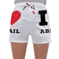 I Love Abigail  Sleepwear Shorts by ilovewhateva