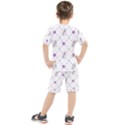 Background Hexagram Spiral Kids  Tee and Shorts Set View2