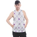 Background Hexagram Spiral Men s Sleeveless Hoodie View1