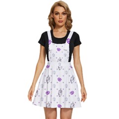 Background Hexagram Spiral Apron Dress