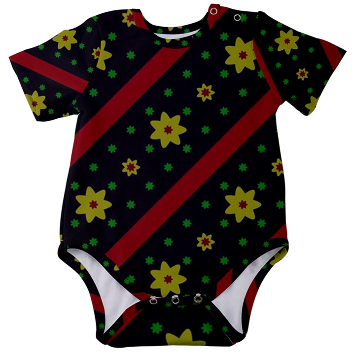 Background Pattern Texture Design Baby Short Sleeve Bodysuit