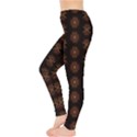 Pattern Floral Texture Icons Leggings  View3