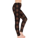 Pattern Floral Texture Icons Leggings  View4