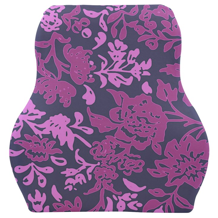 Background Pattern Flower Texture Car Seat Velour Cushion 