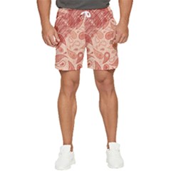 Tribal Background Pattern Texture Design Men s Runner Shorts