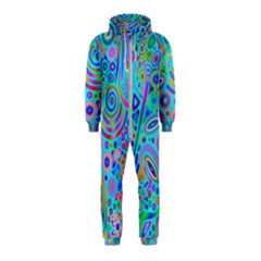 Tribal Pattern Pattern Hooded Jumpsuit (kids)