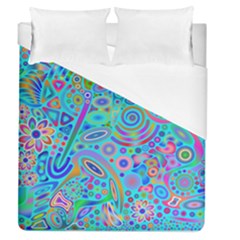 Tribal Pattern Pattern Duvet Cover (queen Size)