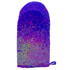 Psychedelic Retrovintage Colorful Microwave Oven Glove