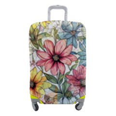 Flower Nature Floral Spring Luggage Cover (small) by Semog4