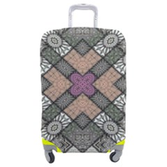 Mandala Decoration Floral Flower Luggage Cover (medium) by Semog4