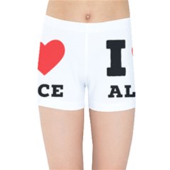 I Love Alice Kids  Sports Shorts by ilovewhateva