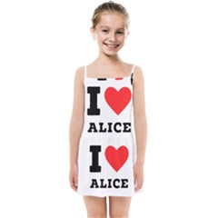 I Love Alice Kids  Summer Sun Dress by ilovewhateva